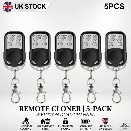 433mhz garage door remote - 5x,