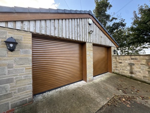 Insulated roller garage - garage, doors