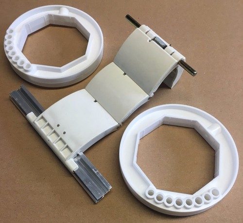 3seg locking strap collar - locking, &