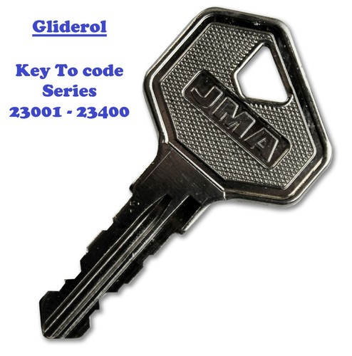 Gliderol key cut - gliderol,