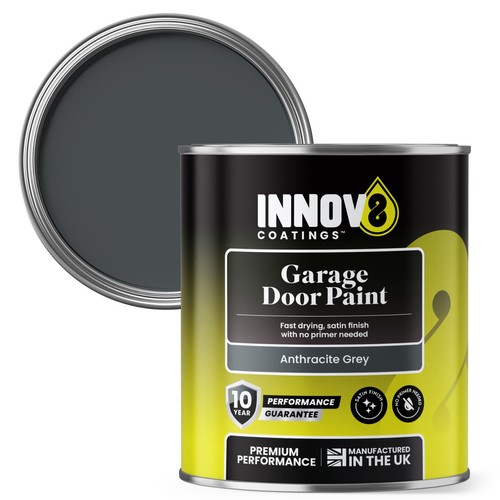 Garage door paint - garage, roller