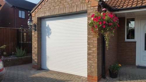 Roller garage door - made, in
