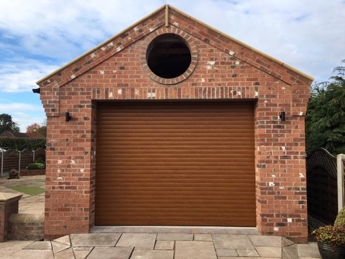 Electric garage doors roller