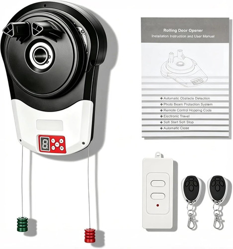 Automatic roll door opener - up,