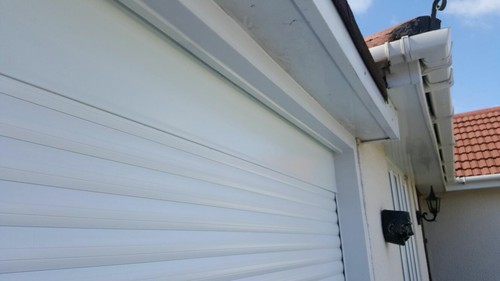 Roller garage door total size - total,