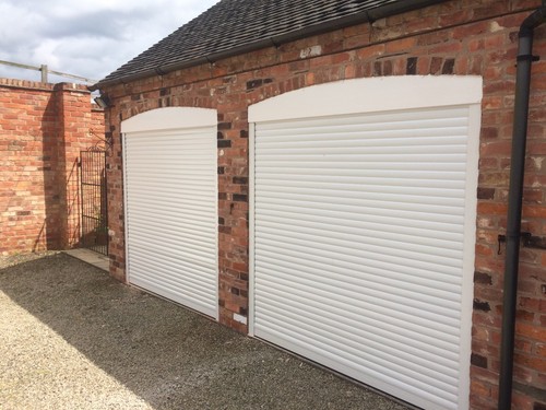 Roller garage door - , in